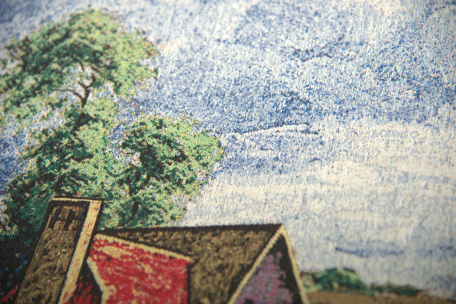 Mill House Stretched Wall Tapestry
