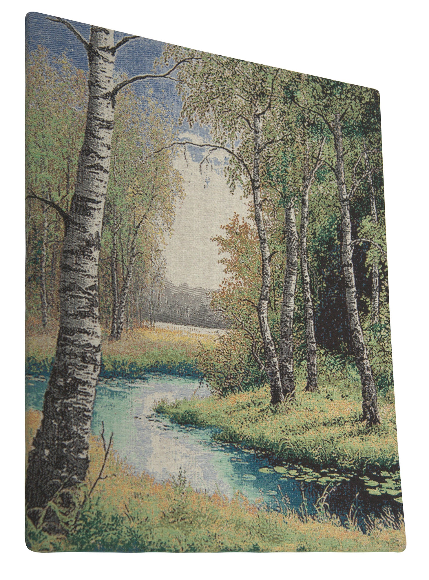 Brook between the Trees Stretched Wall Tapestry