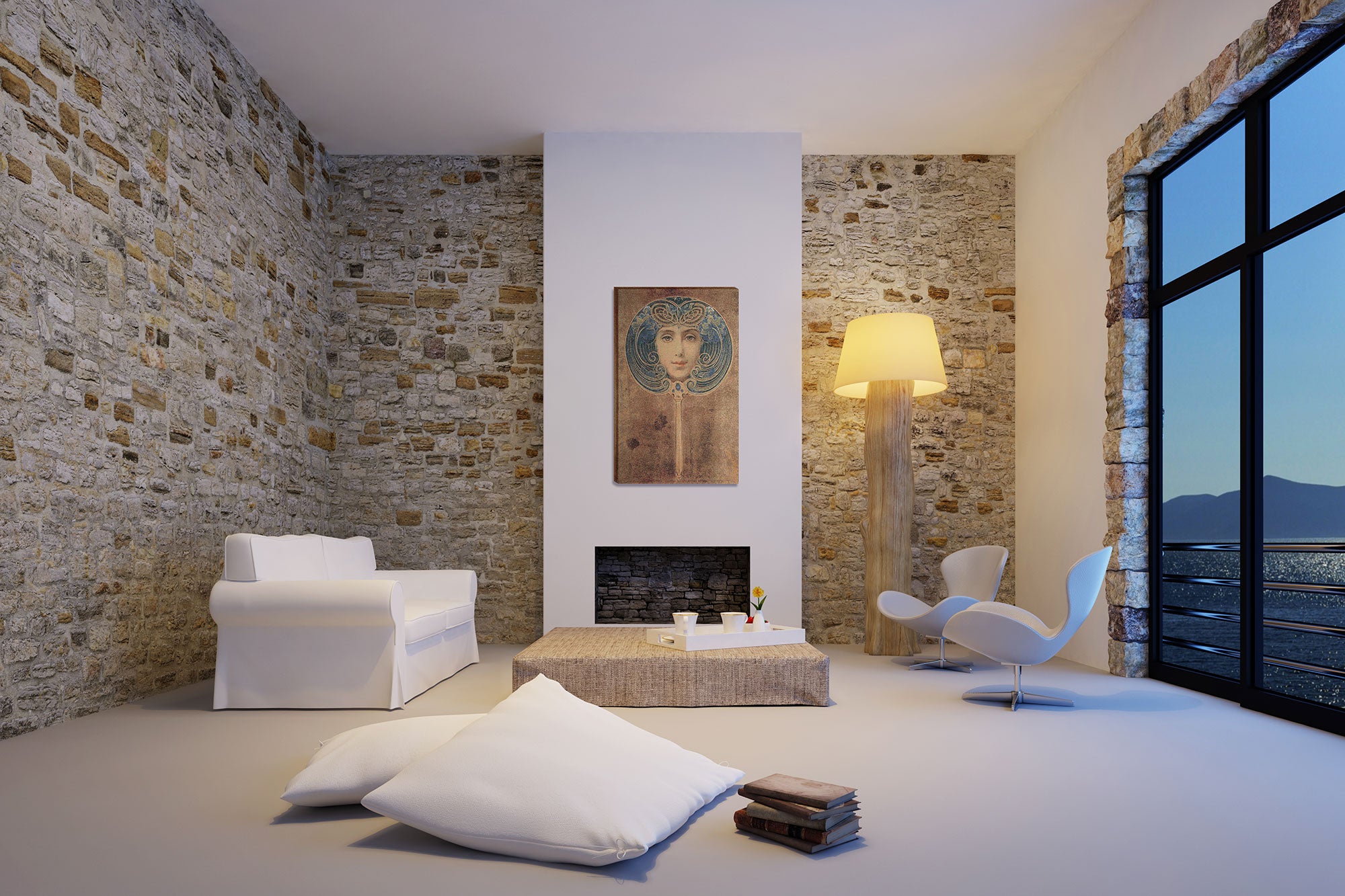 BY1331 Stretched Wall Tapestry