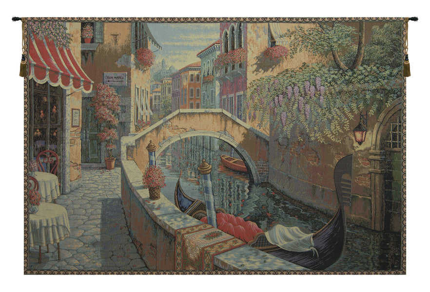 Venezia Romantica Italian Tapestry Wall Hanging