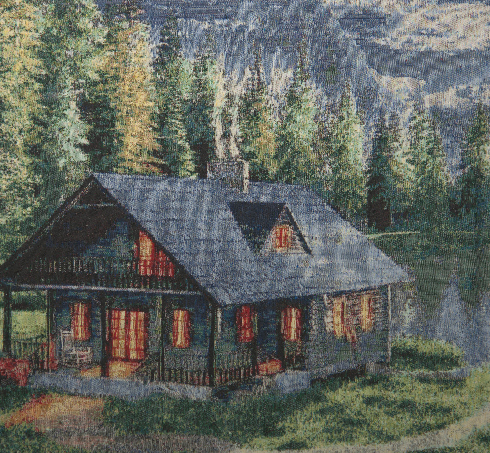 Rustic Cabin Decorative Pillow Cushion Cover