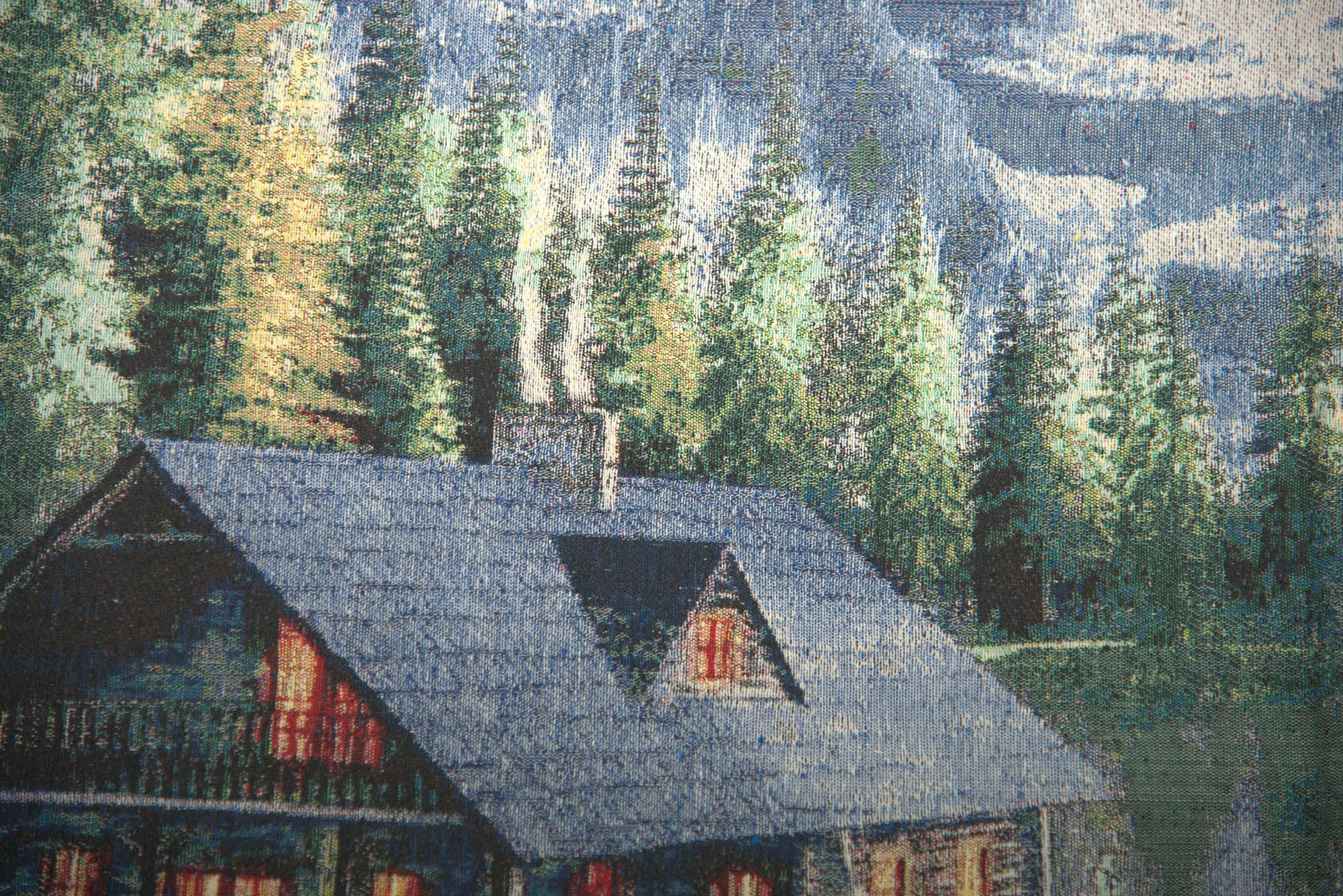 Rustic Cabin Decorative Pillow Cushion Cover
