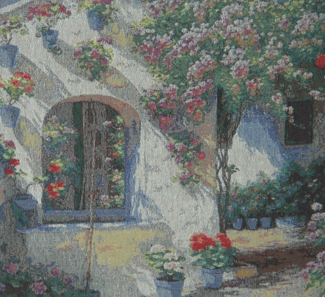 Cordoba Patio II Decorative Pillow Cushion Cover