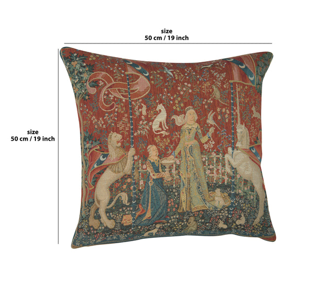 The Taste I Large French Tapestry Cushion