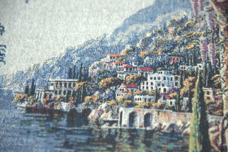 Lake Como Terrace II Decorative Pillow Cushion Cover