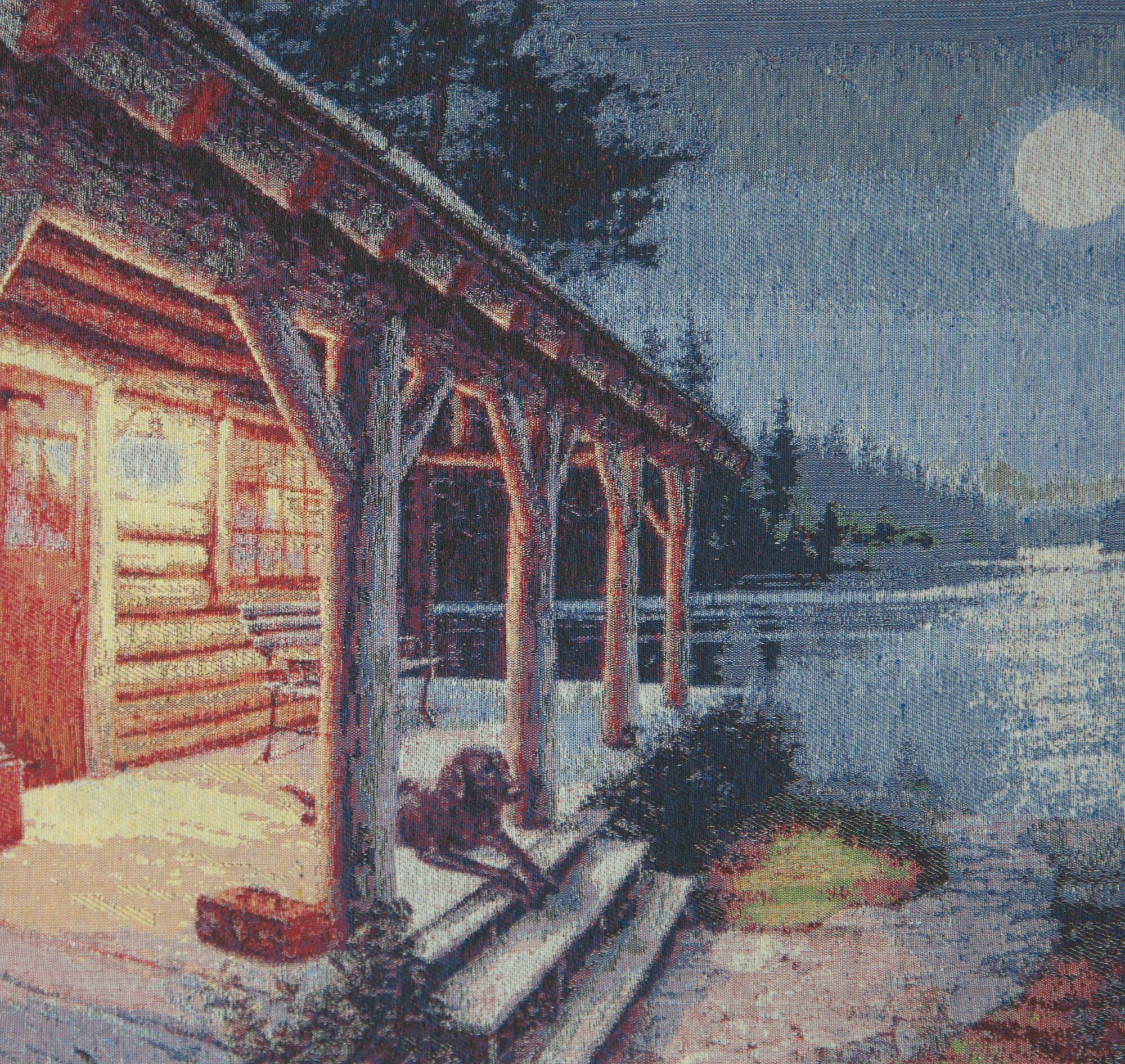 Moonlight Retreat II Decorative Pillow Cushion Cover