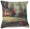 Lakeside Cabin Retreat Decorative Pillow Cushion Cover