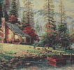 Lakeside Cabin Retreat Decorative Pillow Cushion Cover