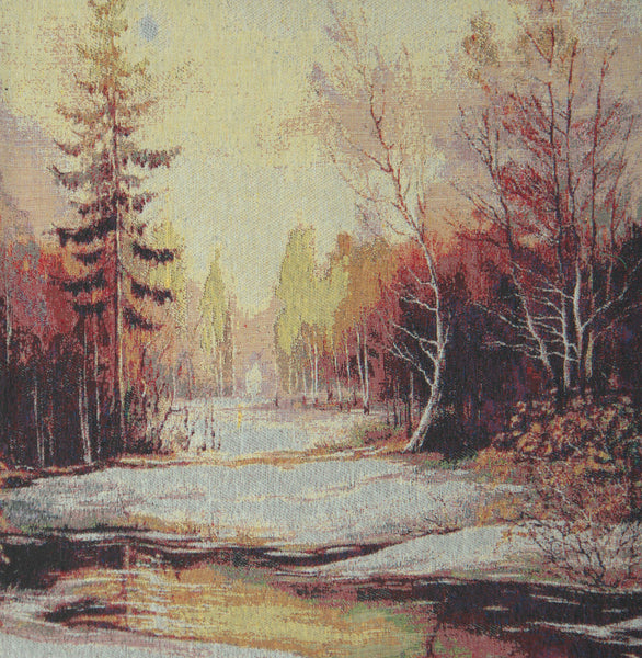 Late Autumn Glade Decorative Pillow Cushion Cover