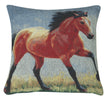 Running Thoroughbred II Decorative Pillow Cushion Cover