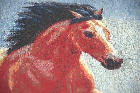 Running Thoroughbred II Decorative Pillow Cushion Cover