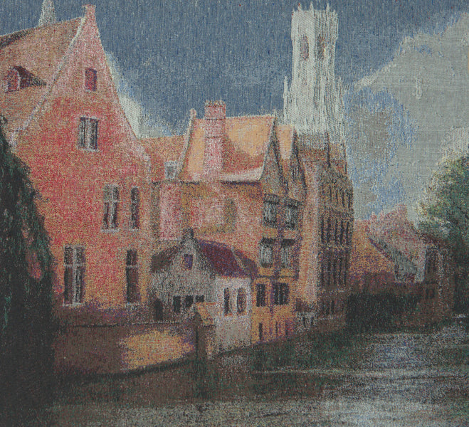 Scenic Village Decorative Pillow Cushion Cover