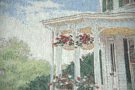 The Porch Cat Decorative Pillow Cushion Cover