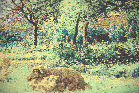 Children And Sheep Decorative Pillow Cushion Cover