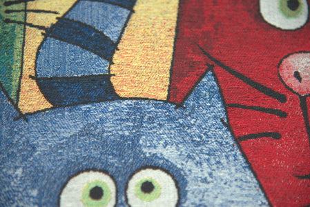 Cartoon Cats Decorative Pillow Cushion Cover