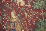 Lady and the Unicorn Serial Panoramic Belgian Tapestry