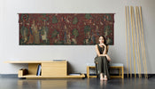Lady and the Unicorn Serial Panoramic Belgian Tapestry
