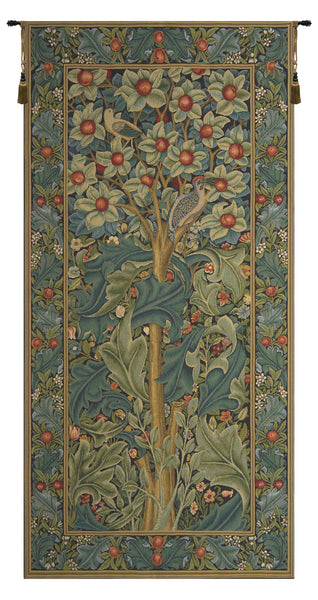 Woodpecker William Morris European Tapestry