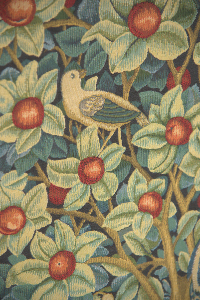 Woodpecker William Morris European Tapestry