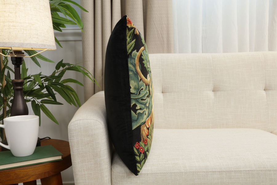 Lion by William Morris European Cushion Cover