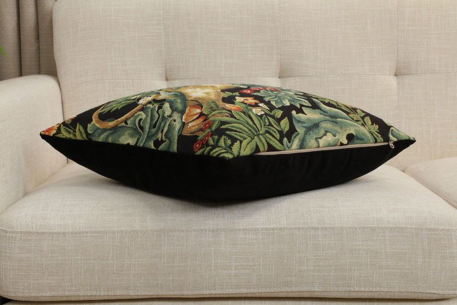 Lion by William Morris European Cushion Cover