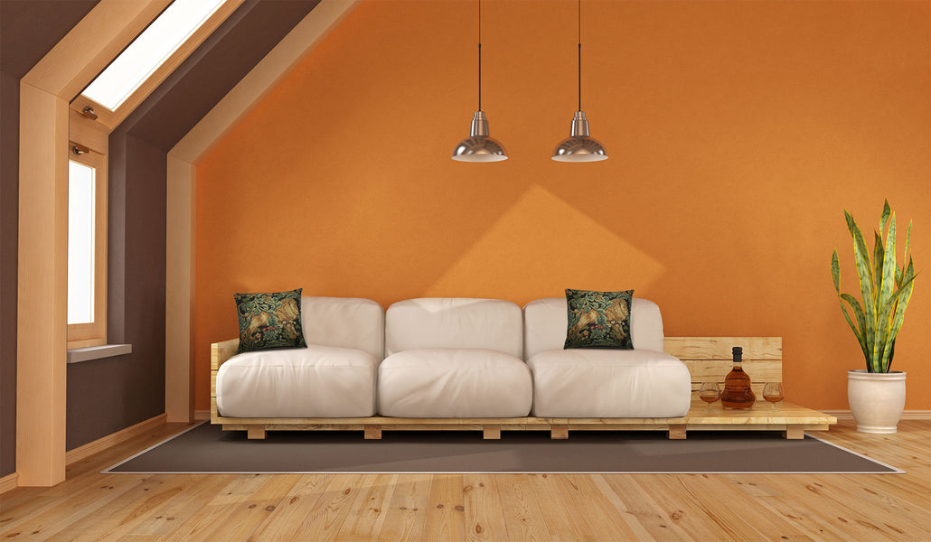 Lion by William Morris European Cushion Cover