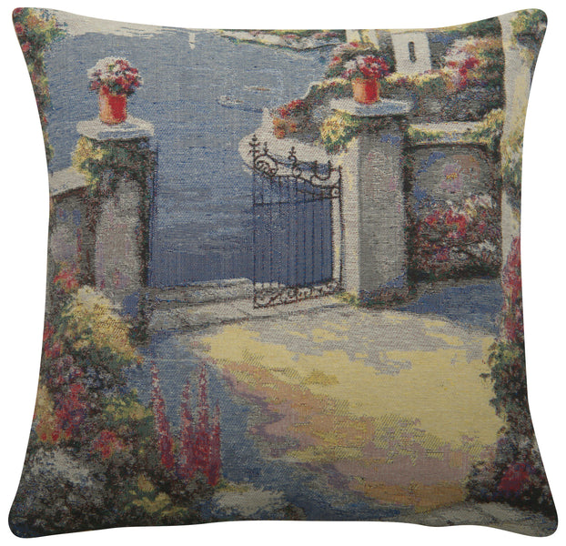 Courtyard Gates Decorative Pillow Cushion Cover