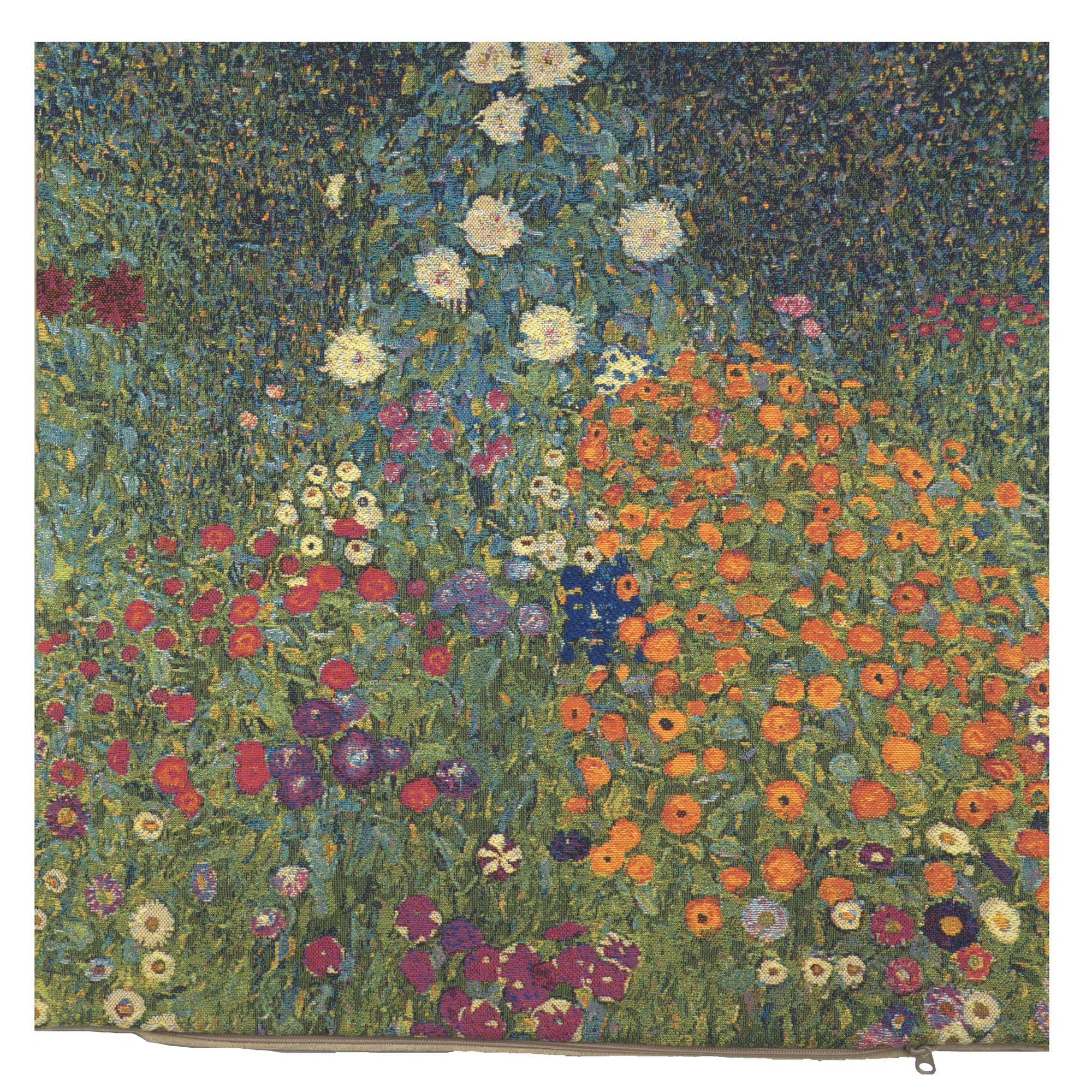 Flower Garden by Klimt European Cushion Cover