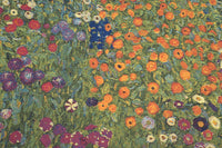 Flower Garden by Klimt European Cushion Cover by Gustav Klimt
