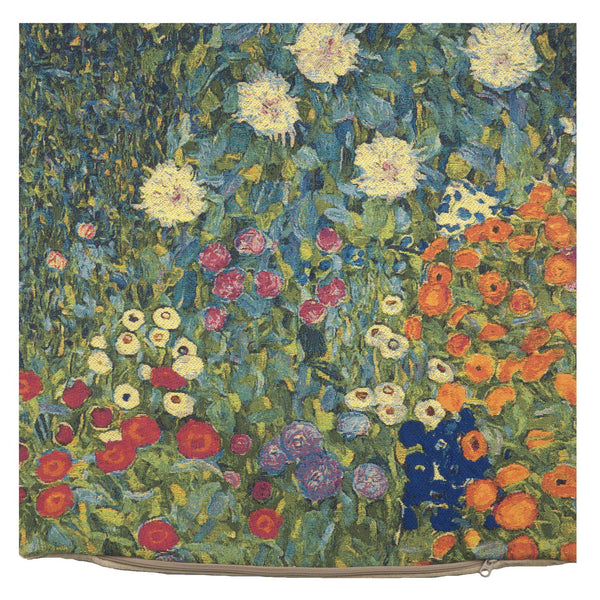 Flower Garden II by Klimt European Cushion Cover