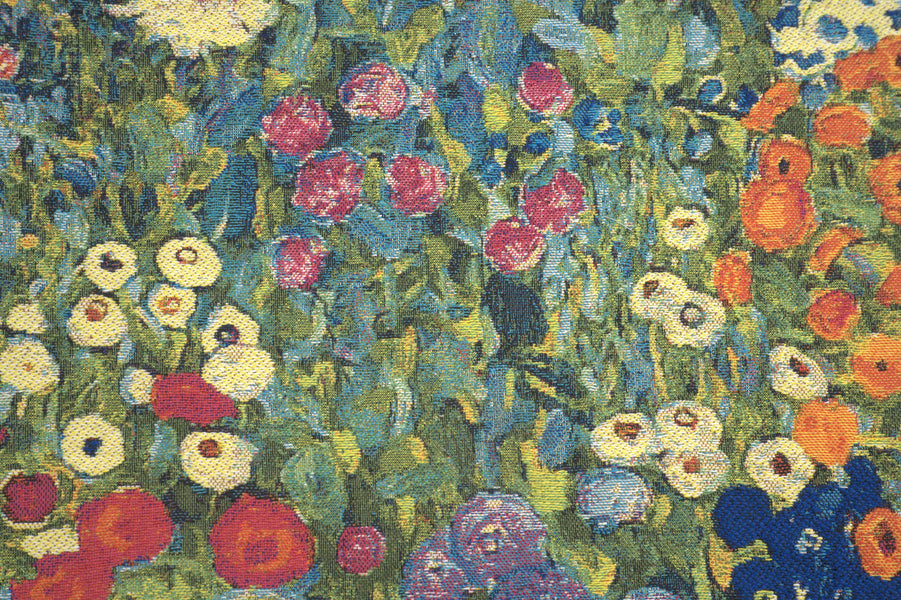 Flower Garden II by Klimt European Cushion Cover