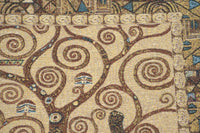 Tree of Life B by Klimt European Cushion Cover by Gustav Klimt