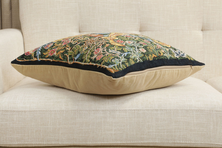 Owl and Pigeon European Cushion Cover