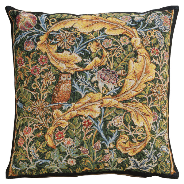 Owl and Pigeon European Cushion Cover