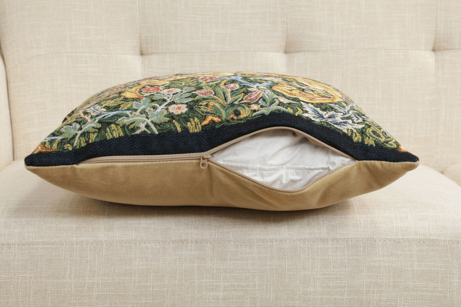 Owl and Pigeon European Cushion Cover