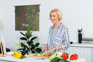 Country Garden III by Klimt European Tapestry