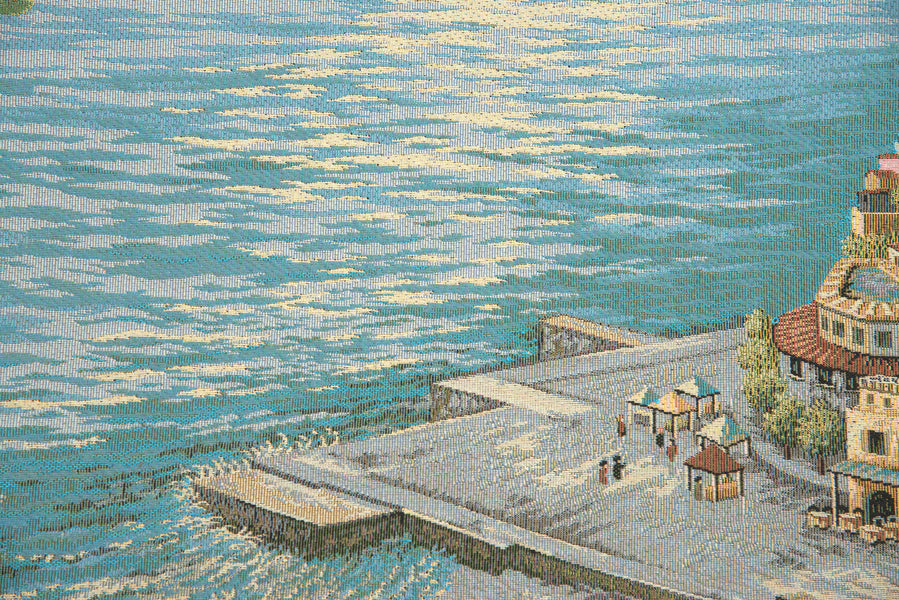 Amalfi Coast Italian Tapestry Wall Hanging