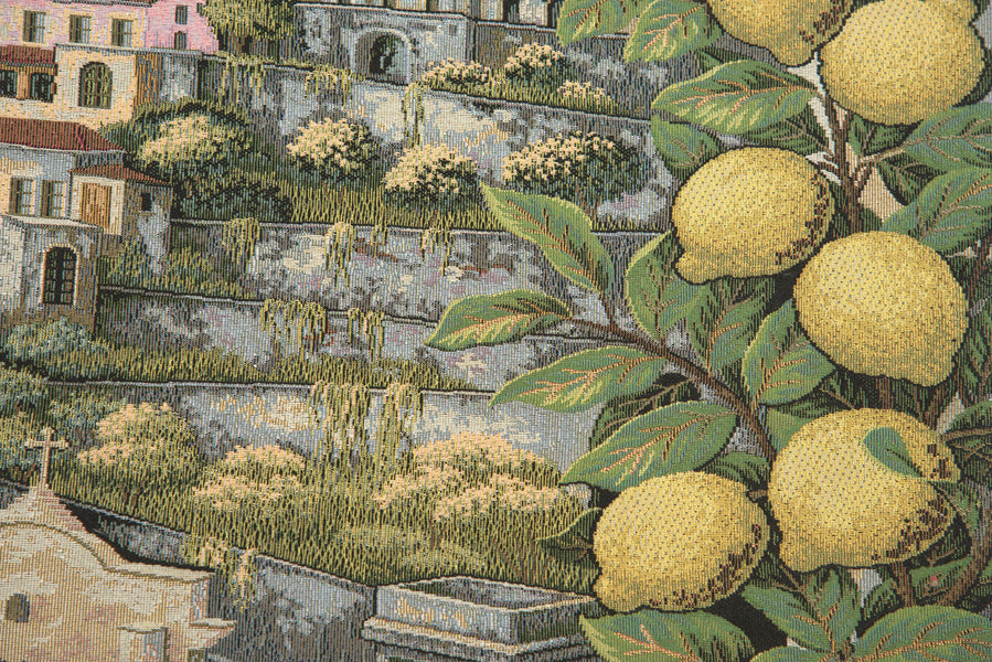 Amalfi Coast Italian Tapestry Wall Hanging
