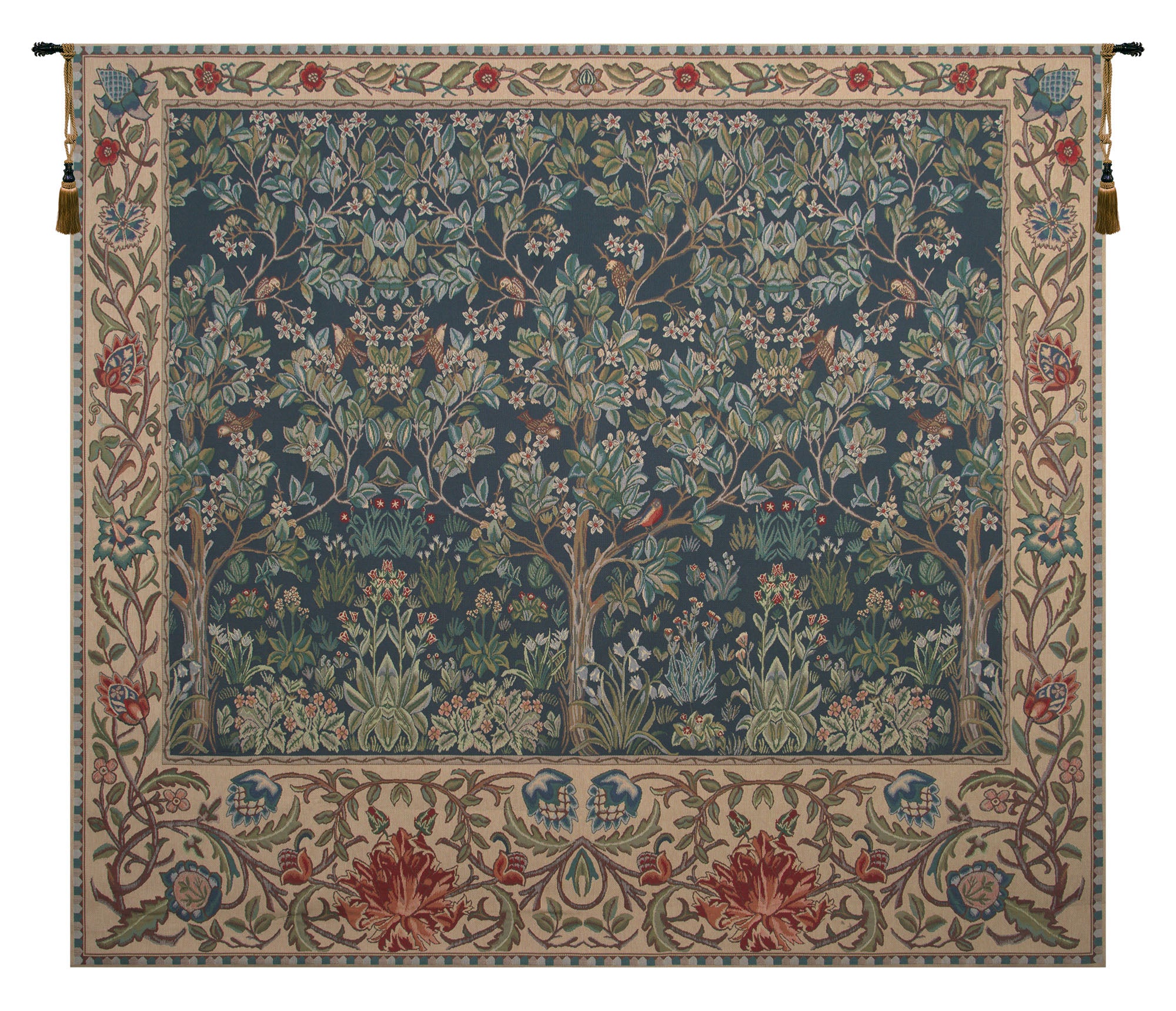The Tree of Life Forest Belgian Tapestry