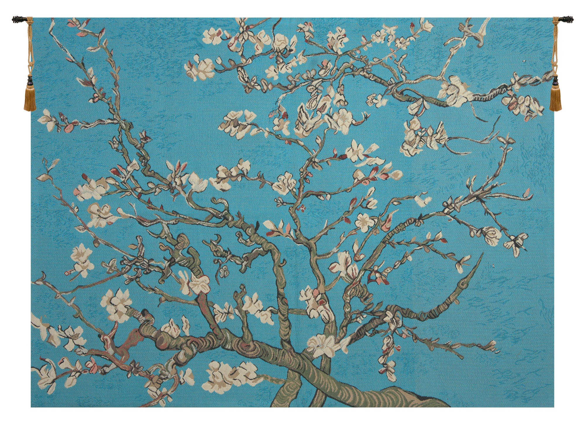 The Almond Blossom II Belgian Tapestry