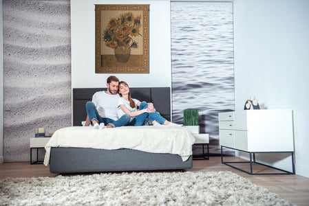 The Sunflower Beige Belgian Tapestry