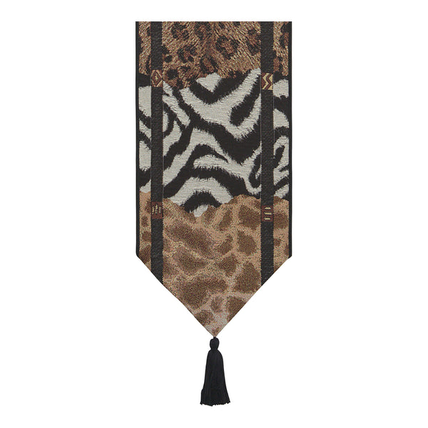 Safari Animals II Large Tapestry Bell Pull