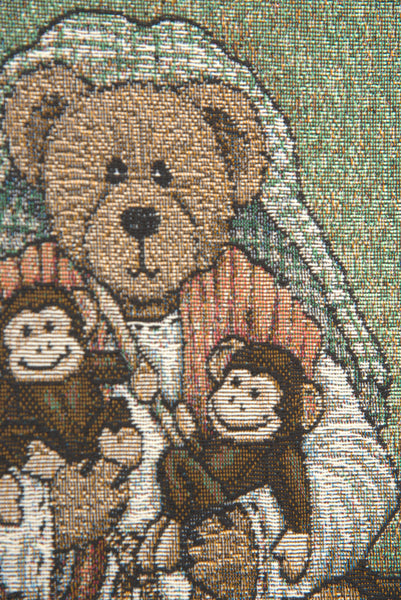 Mr Noah And Friends Small Tapestry Bell Pull