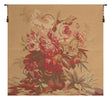 Square Romantique Beige Small European Tapestry