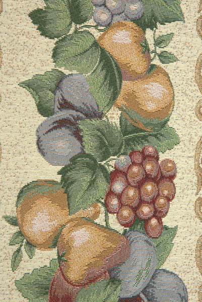 Fall Fruit With Tassels Tapestry Table Runner