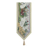 Rabbit Garden Chenille Tapestry Table Runner