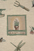 Garden Elements Large with Green Tassel Tapestry Table Runner