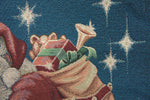 Santa's Night Fine Art Tapestry