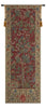The Tree of Life Portiere Red Belgian Tapestry