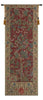 The Tree of Life Portiere Red Belgian Tapestry
